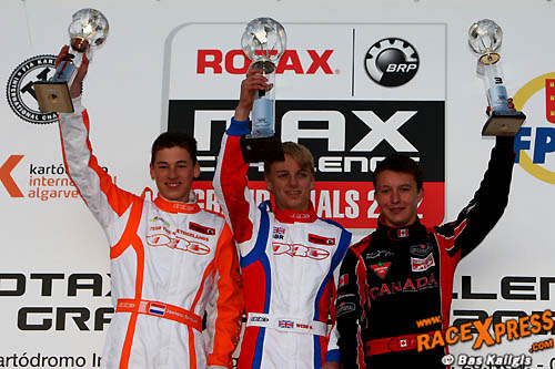 Podium Rotax Max Junior
